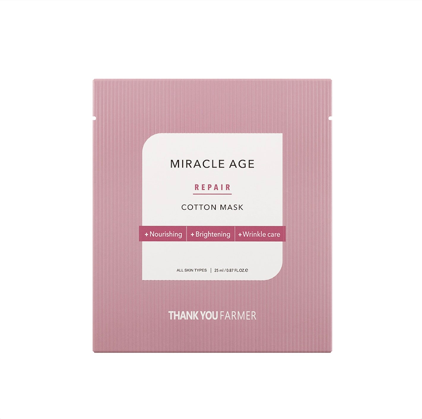 Miracle Age Repair Maschera in Cotone