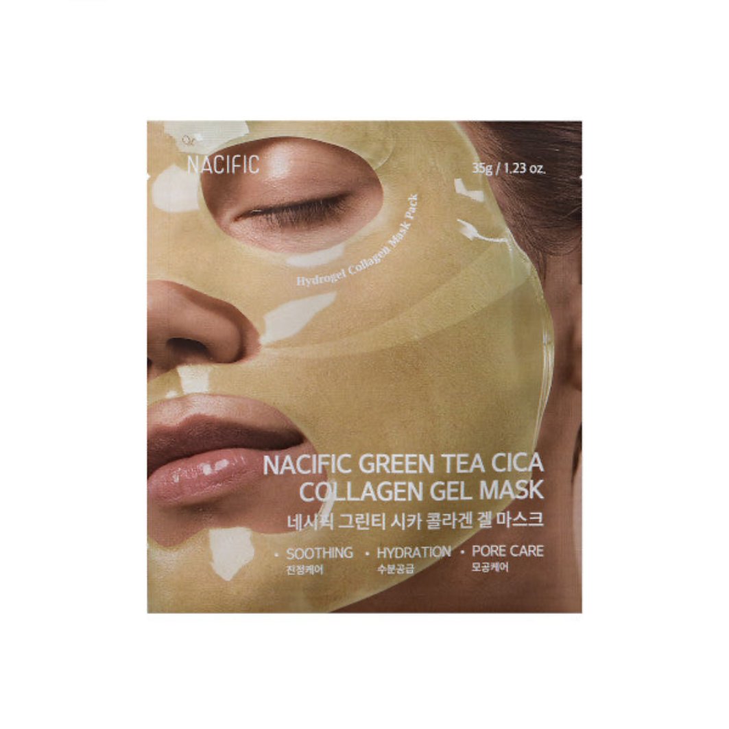 Green Tea Cica Collagen Gel Mask